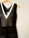 Vestido em couro