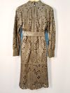 Vestido Liziane Richter couro