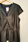 Blusa Elie Tahari couro