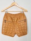 Shorts em couro
