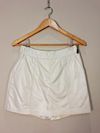 Shorts Saia Madre Reina couro