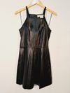 Vestido Madre Reina couro