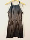 Vestido Madre Reina couro