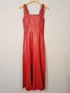 Vestido Madre Reina couro
