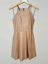 Vestido Madre Reina couro