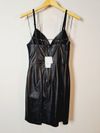 Vestido Reina couro