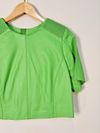 Blusa Lança Perfume couro