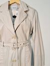Trench Coat Fillity couro