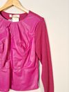 Blusa Madre Reina couro tricot