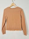 Blusa Madre Reina couro tricot