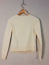 Blusa Madre Reina couro tricot