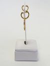 Brinco Argola Coexist Jewels Ouro Amarelo 18K