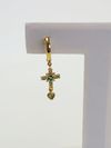 Brinco Argola Coexist Jewels Ouro Amarelo 18K