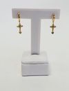 Brinco Argola Coexist Jewels Ouro Amarelo 18K