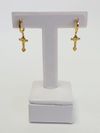 Brinco Argola Coexist Jewels Ouro Amarelo 18K