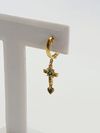 Brinco Argola Coexist Jewels Ouro Amarelo 18K