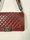 Bolsa Chanel Boy Lambskin Média