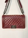 Bolsa Chanel Boy Lambskin Média