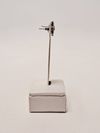 Brinco Loveggy ouro branco 18K