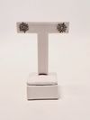 Brinco Loveggy ouro branco 18K