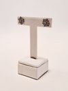 Brinco Loveggy ouro branco 18K