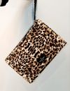 Clutch Valentino Rockstud Leopard Print