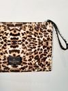 Clutch Valentino Rockstud Leopard Print
