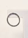 Brinco Vivara ouro branco 18K