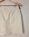 Shorts Saia Madre Reina couro