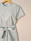 Vestido Tannerie couro