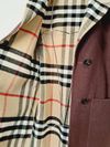 Casaco Burberry reversível