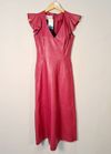 Vestido Tannerie couro