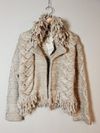 Casaco Crum tricot