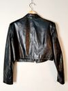 Blazer Cropped NV couro