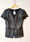 Blusa Verosenso couro