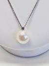Colar Loveggy ouro branco 18K