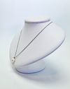 Colar Loveggy ouro branco 18K