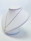 Colar Loveggy ouro branco 18K