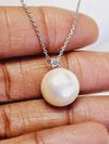 Colar Loveggy ouro branco 18K