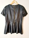 Blusa Tannerie couro
