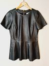 Blusa Tannerie couro