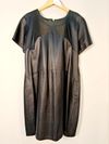 Vestido Juliana Sanmartin couro