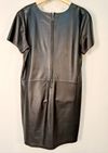 Vestido Juliana Sanmartin couro