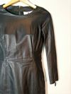 Vestido Tannerie couro