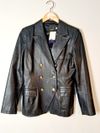 Blazer Maria Flor couro
