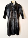 Vestido Tannerie couro