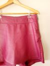 Shorts Saia Li Store couro