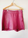 Shorts Saia Li Store couro