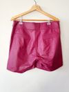 Shorts Saia Li Store couro