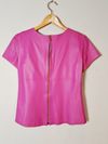Blusa Zinnia couro